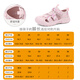Jeep children's sandals, outdoor boys' breathable river-tracing shoes, 2025 summer new girls' non-slip toe beach shoes, purple 29, inner length of the shoes is about 17.6cm