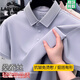 Classic car mulberry silk men's classic business casual short-sleeved lapel POLO shirt 2025 summer new top T-shirt Thousand 15125-light pink L 170 [suitable for weight 120-140Jin [Jin equals 0.5 kg]]