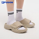 FILA FUSION斐乐潮牌男鞋ANTS SLIPPER拖鞋2025夏季新款蚂蚁拖鞋 羽毛灰-FG 42