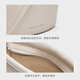 Charles/Keith24 Herbst Neues Produkt CK2-10271390 Einfacher Reißverschluss Crossbody Bucket Bag Achselhöhle Haferfarbe