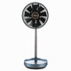 Midea air circulation fan DC variable frequency electric fan outdoor camping portable rechargeable fan telescopic folding floor fan household desktop energy-saving remote control fan SDG25ESM DC variable frequency outdoor rechargeable folding fan SDG25ESM