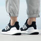 Adidas Herrenschuhe 2025 Sommer neuer PureBoost 25 Sportschuhe Polsterschuhe Low Top Casual Schuhe If4839 Schwarz und Weiß 40.5