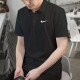 耐克（NIKE）2025夏季POLO衫速干翻领短袖男透气运动T恤休闲上衣 黑色FN3895-010 纯棉针织 正品 XL 150-180斤