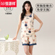 Hengyuanxiang pijama integrado con almohadilla en el cofre para mujeres en el verano de algodón de algodón para mujeres en verano para mujeres en verano para mujeres en ropa para el hogar al aire libre almohadilla para el cofre para mujeres en almohadilla de cofre para mujeres-Y9859 Las mujeres 2XL recomendaron 130-140Jin [Jin equivale a 0.5 kg]