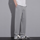 
Pierre cardin men's pants summer thin ice silk cool casual pants for boys hanging and crisp long trousers men straight sports pants 6625 light gray M [Recommended 90-110Jin [Jin equals 0.5 kg]]