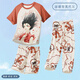 Children's Modal Summer Nezha Pajamas Boy Baby Ice Silk Boy 2025 New Thin Home Summer ST12350 Naza Ao Bing [Cool Modal] 165 cm/22 size [160-165cm]