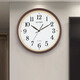 Jin Zhongbao (GUTEN) reloj de pared grande de 40 cm reloj silencioso GT3899-1 color café oscuro 40*40*5cm