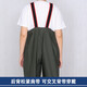 Xiongxuemei thickened breeding pants without boot straps waders one-piece rain pants army green one size fits all bootsless waders one size