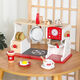 Kinderhause Eis Ice Cream Shop Make Salbing Machine Girls Spielzeug echte Küche 3-6 Jahre alte Kindergarten YLB Kaffeemaschine