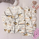 
Lexi Beiluo New Year Cloud Cotton Pajamas Long Sleeve Home Clothing 826#Love Bow 170 M