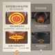 Midea titanium ceramic electric wok, electric steamer, dormitory cooking pot, special split type for cooking, household multi-functional all-in-one electric hot pot frying pan 5.5L multi-purpose pot HCG3218S with steamer
