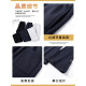 Semir 2025 Spring Nuevo pantalones casuales de micro-carne para hombres, simples, versátil, suelto, cómodo y de alto perfil jóvenes rectos 9859 Black M 95-110Jin [Jin equivale a 0.5 kg]