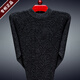 
Mongolian cashmere Ordos city cashmere sweater for men in winter thickened men 100 pure cashmere middle-aged and young people half turtle neck warm sweater gray XL size 180