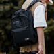 Slazenger Large Capacity Sports Student Rucksack Computertasche Einfache und vielseitige Reisetasche Ins Trendy Black_ [modische Hanging-Dekoration]