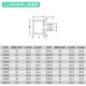 Shida Tools Big Flying Radder Wrench 12 Corner Sleeve Head 1/2 Interface Sleeve Hose Wrench Head 13601 13601/10mm