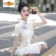 Chujing Cheongsam New Modified Frühlings- und Sommerkleid Sommertemperament junger Stil neuer chinesischer Stil 691 m