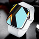 Apple Fruit Watch gleiche S10Pro -Mobilfunkversion IWatch Blutzucker und Blutdruck Smart Watch Bluetooth Sports Bracelet [Starlight Silver] [Top S10] Offline -Zahlung + Vollfunktionen