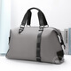 Walker Shop sac de voyage étanche grande capacité voyage d'affaires à courte distance sac à main sac de sport de fitness pour hommes sac à bandoulière multifonctionnel noir petite taille 29*19*49