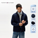 Tommy Hilfiger25 new spring and summer men's trendy outdoor casual commuting stand-up collar sports breathable and cool thin jacket