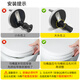 海立马桶盖通用小U型家用加厚盖板老式抽水马桶圈器配件缓降耐压826