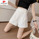 
Pierre cardin summer thin white suit shorts women's summer suit 2025 new high waist casual wide-leg pants small green 9871 S