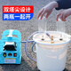 AOLALBOM奥莱邦农药开瓶洗瓶器打药洗瓶神器打药开瓶洗瓶器4尖塔套装 四尖塔支架+双电机泵A826锂电池