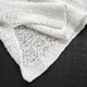 MeiYANG (MEIYANG) Jasmine Snow Sweater [White Moonlight 2] Half Hollow Long Sleeve Shirt Beibai M