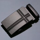 Belt automatic buckle men's trouser belt head business belt head accessories card slot 3.5cm clip outer wear buckle gift black square buckle does not include belt