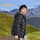Balabala children's clothing children's rib down jacket boys and girls parent-child clothing light and thin liner 2025 new winter jacket