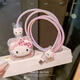
Charger data cable creative novel cute protective cover protection rope data cable anti-folding applicable Charger data cable typc universal [Pink Bubble KT cat] Charger data cable protective cover* five-piece set
