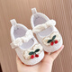 G.Duckids2025 Little Yellow Duck Frühling und Sommer Neue Prinzessinschuhe Weiche Sohle 0-1 Jahre alte Babyschuhe Kinderkinderkinder nicht Kleinkinder ohne Pink (Snowflake Shoes-Wanwanjie). 13 cm innere Länge [vorgeschlagener Dezember-18. Dezember