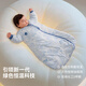 Betis baby sleeping bag constant temperature fetal fat leather children's all-in-one sleeping bag infant and toddler anti-kick quilt pajamas autumn and winter medium thickness Wanwu S
