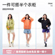 CAMEL[王俊凯同款]冷白皮防晒衣女2025年夏户外透气外套男 【高倍防晒 遮热降温】幻影黑，1 L