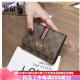 Kangaroo Women's Wallet Women's Folding Short Card Bag 2025 New Fashion Simple Niche Design Multiple Card Positions Gray 12 Card Positions