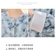 Olj High-End-Marke Kurzjacke für Frauen im Frühling und Herbst 2025 Neues chinesisches Stil Chinesischer Stil Tinte Gemälde Retro Runde Hals Tintenmalerei M.