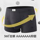 
Seven Wolf Underwear Men's Pure Cotton 7A Antibacterial Men's Boxer Breathable Shorts Boxer Top 4 D3290 Printed Model 2XL