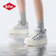 Lee Cooper Board Chaussures Chaussures pour femmes 2025 Nouveau été Mesh Soufflent Chaussures décontractées bas Polyme Polyme Chaussures mignonnes Chaussures blanches extérieures BEIGE 35