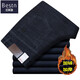 Beste High-End-Jeans für Männer mit Vlies verdickter mittleren und älteren, hohen Tailly-Daddy-Hosen BSD-1398 Dunkelblau Fleece verdickte 29 2 Fuß 2 Taillenumfang