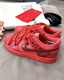 耐克定制球鞋 Nike Dunk Low OKHR 新年红龙凤呈祥婚鞋 喜庆吉祥板鞋 DH9765-601 红色龙凤呈祥 35.5 定制商品不退换