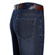 
Lomon Lomon Summer Ice Silk Jeans Men's Thin Mid-High Waist Loose Straight Trousers High-end Middle-aged Business Leisure Pants Zhonglan B3882 Model 29 Waist circumference two feet two