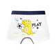 Gong Yuyue Sommer Kinder Unterwäsche Jungen große Kinder A-Klasse Flat Corner Boy Cartoon niedliche Boxer Shorts Jungen 1051 Fußball Dinosaurier 4 Teile 170 m Code [Empfohlen 20jin [Jin gleich 0,5 kg] -35jin [Jin gleich 0,5 kg]]