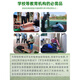 OEMG坐位体前屈训练器测试仪座位中考专用小学生家用训练体测锻炼器械 学校考试同款绿色款【7档可调节]