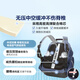 Bolsas escolares infantiles de la Unme para estudiantes de primaria en los estudiantes 1-3 hombres y mujeres de 6 años Reducción de la carga resistente a la luz y protección de la cresta mochila ligera 3294 azul oscuro + 1384 Bolsa de tutoría azul oscuro (cintura original