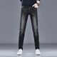 Falamone Armani Herrenkleidung 2025 Sommer High-End-Herrenkleidung Jeans schlanke elastische Beine reine Baumwolle lässige lange Hosen Armani 9923 Modelle 28 Zwei Fuß-Eins