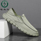 Zapatos de tela de pájaros carpinteros zapatos de lienzo de lienzo de verano para hombres.