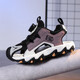 Boys 2025 summer new waterproof lightweight swivel outdoor sports sandals for middle and large children ready-made sandals children's shoes black gray 38