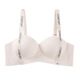 Ropa interior de elevación modal sin trazada para mujeres con senos pequeños reunidos para mostrar grandes sujetadores con senos laterales para evitar la caída y el cómodo sujetador de copa de niña de niñas. Modelo insignia de café 70a 32_b