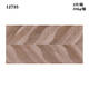 Ni Zhier's full-ceramic finely carved velvet fish bone pattern tiles 600x1200 matte antique living room bedroom dining room anti-slip 12605 600X1200