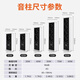 先科（SAST）40W主机户外蓝牙防水音柱室外壁挂式音响功放挂墙喇叭套装音箱学校操场公园会议公共广播店铺音乐