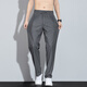 
Pierre cardin men's summer thin pants ice silk sports pants men's new loose elastic straight long boy quick-drying casual pants 6629 black XL [Recommended 125-140Jin [Jin equals 0.5 kg]]